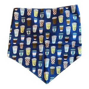 Dog Two-sided Bandana Breakfast Theme